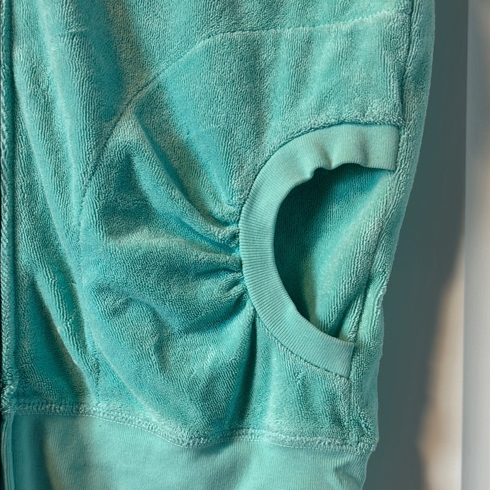 Juicy Couture Turquoise Terry Cloth Jacket - Picture 4 of 6